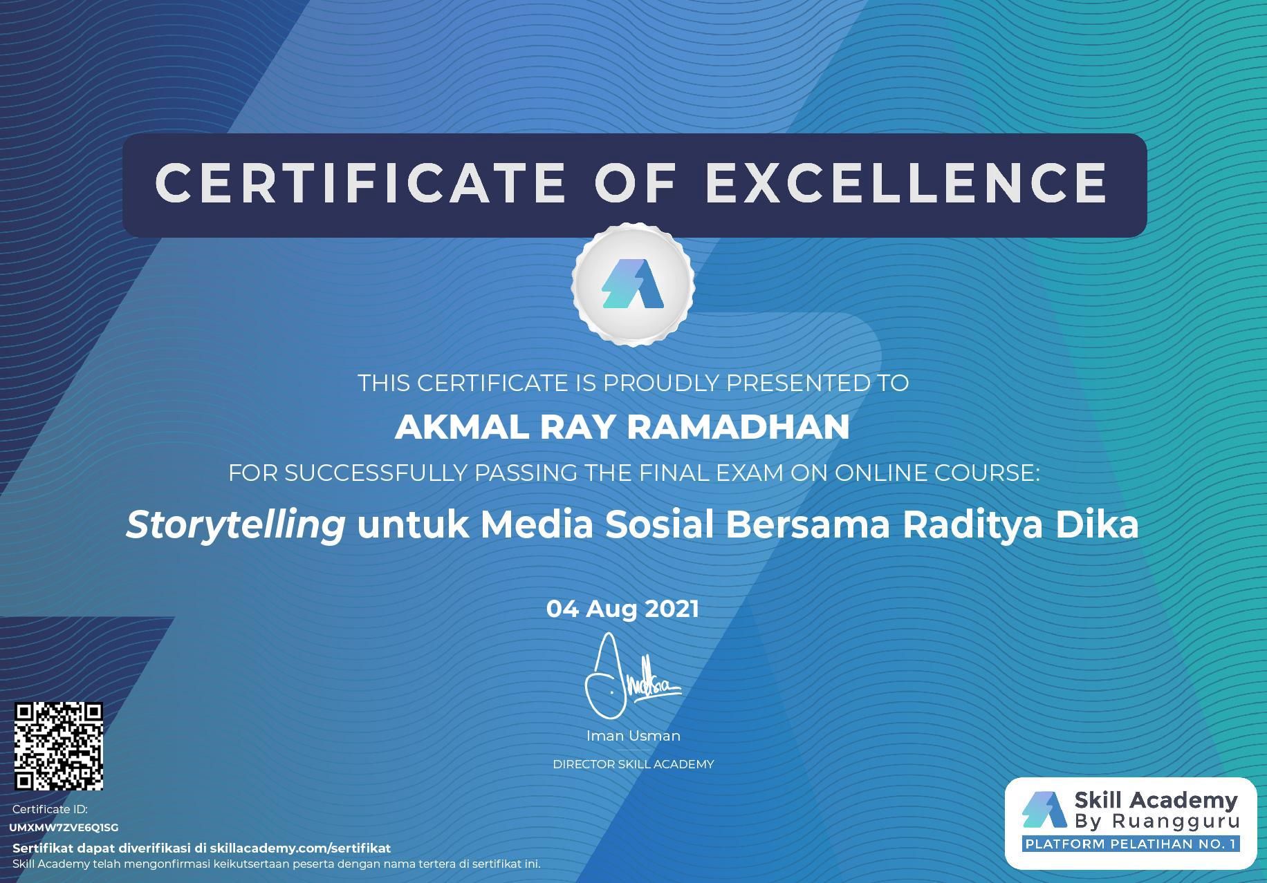 Certificate BSI Academy